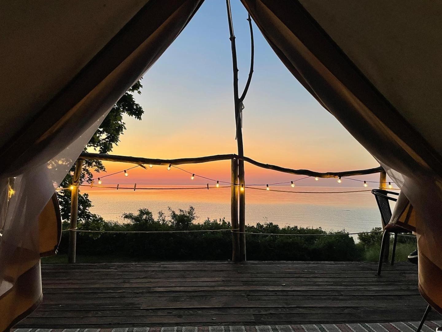 Mereaeaere Glamping Ja Rannamaja Liimala المظهر الخارجي الصورة